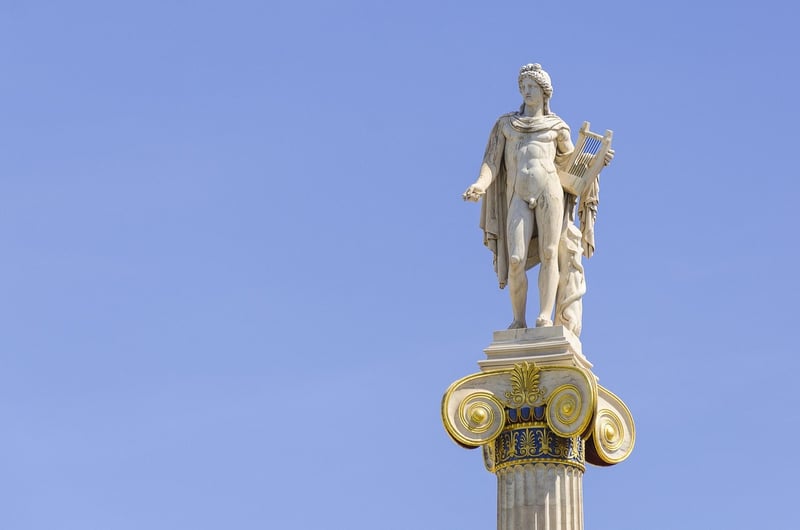 Greek Statue of Apollo